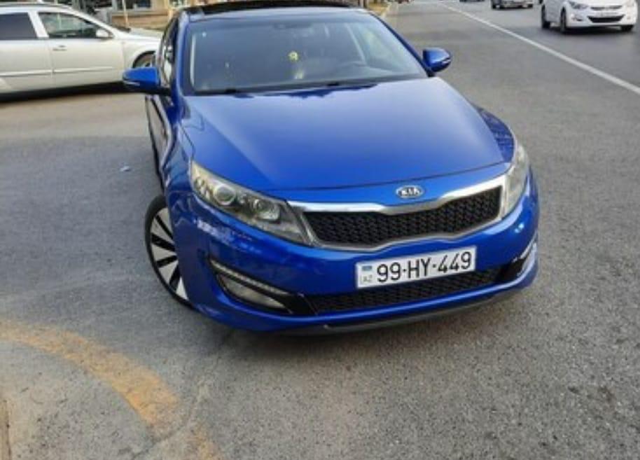 Rent a car in Baku Kia Optima